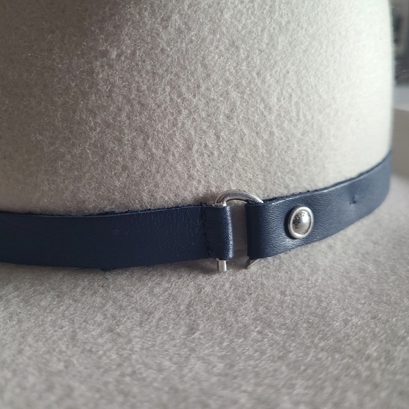 rag & bone Finley Wool Fedora, Size Small, Parchment, NWT - Picture 8 of 16